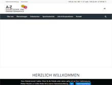 Tablet Screenshot of dolmetscher-frankfurt.com
